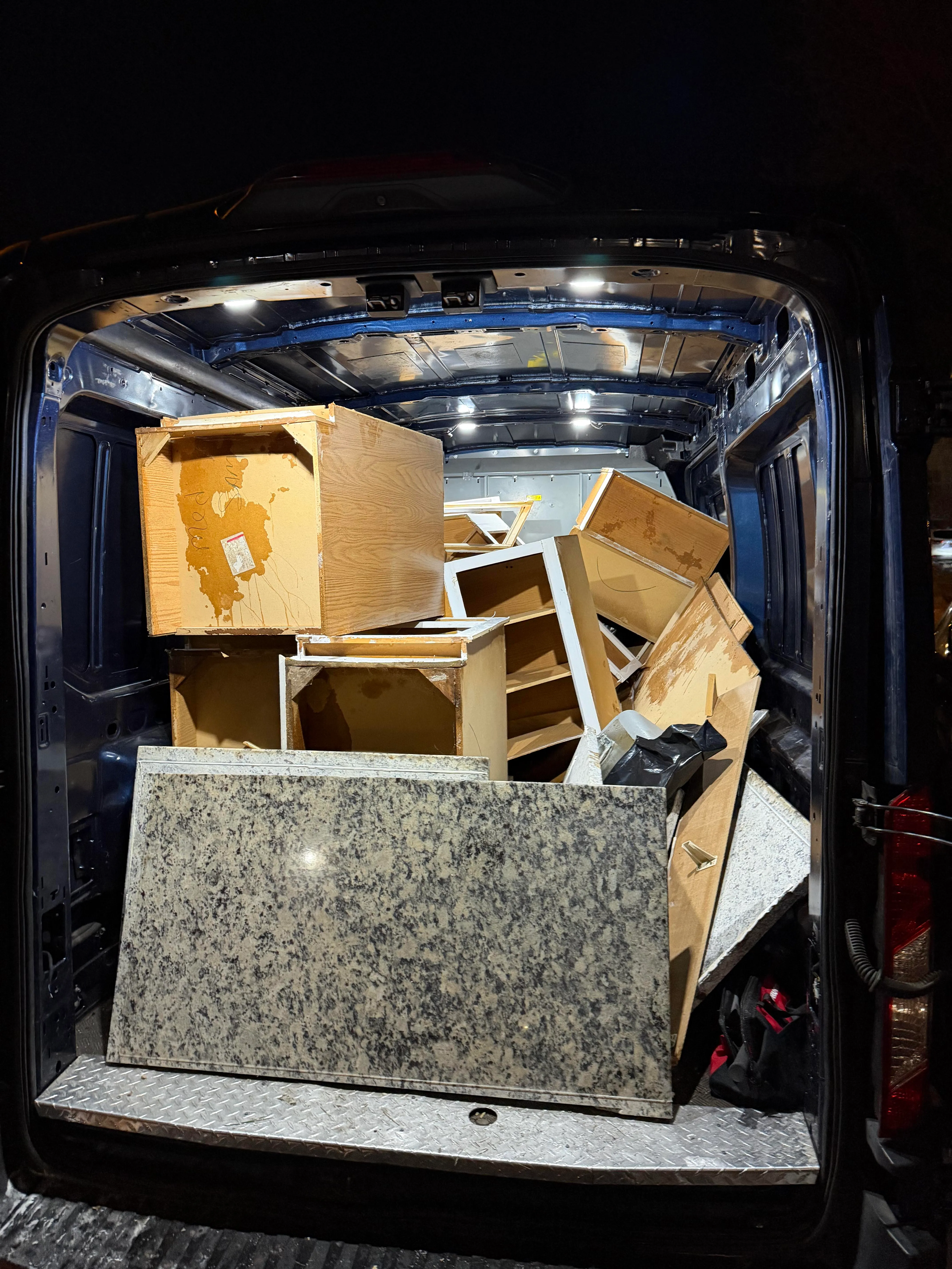 A&A Junk Management team providing junk removal services in the DMV