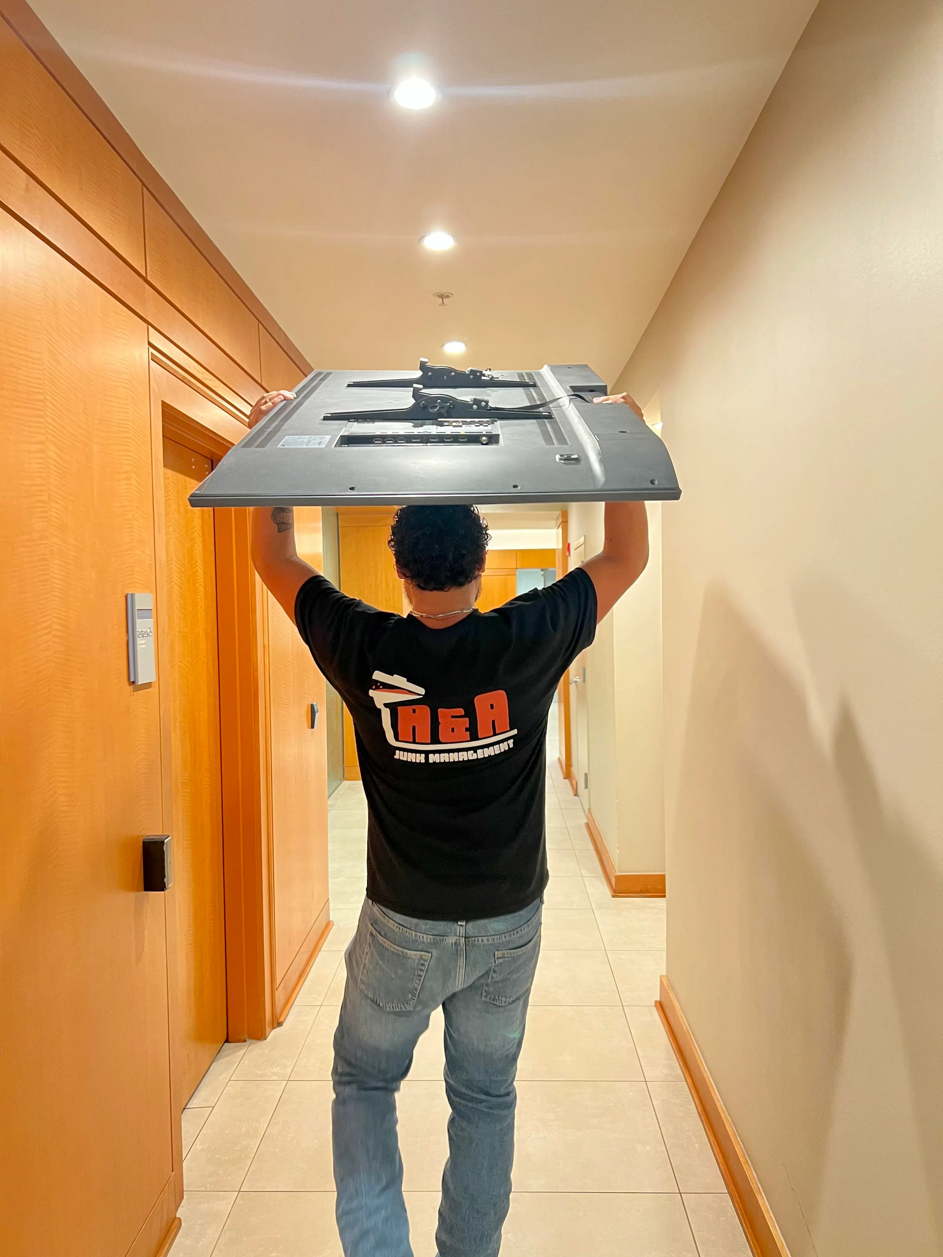 A&A Junk Management team providing donation pickup & delivery services in the DMV